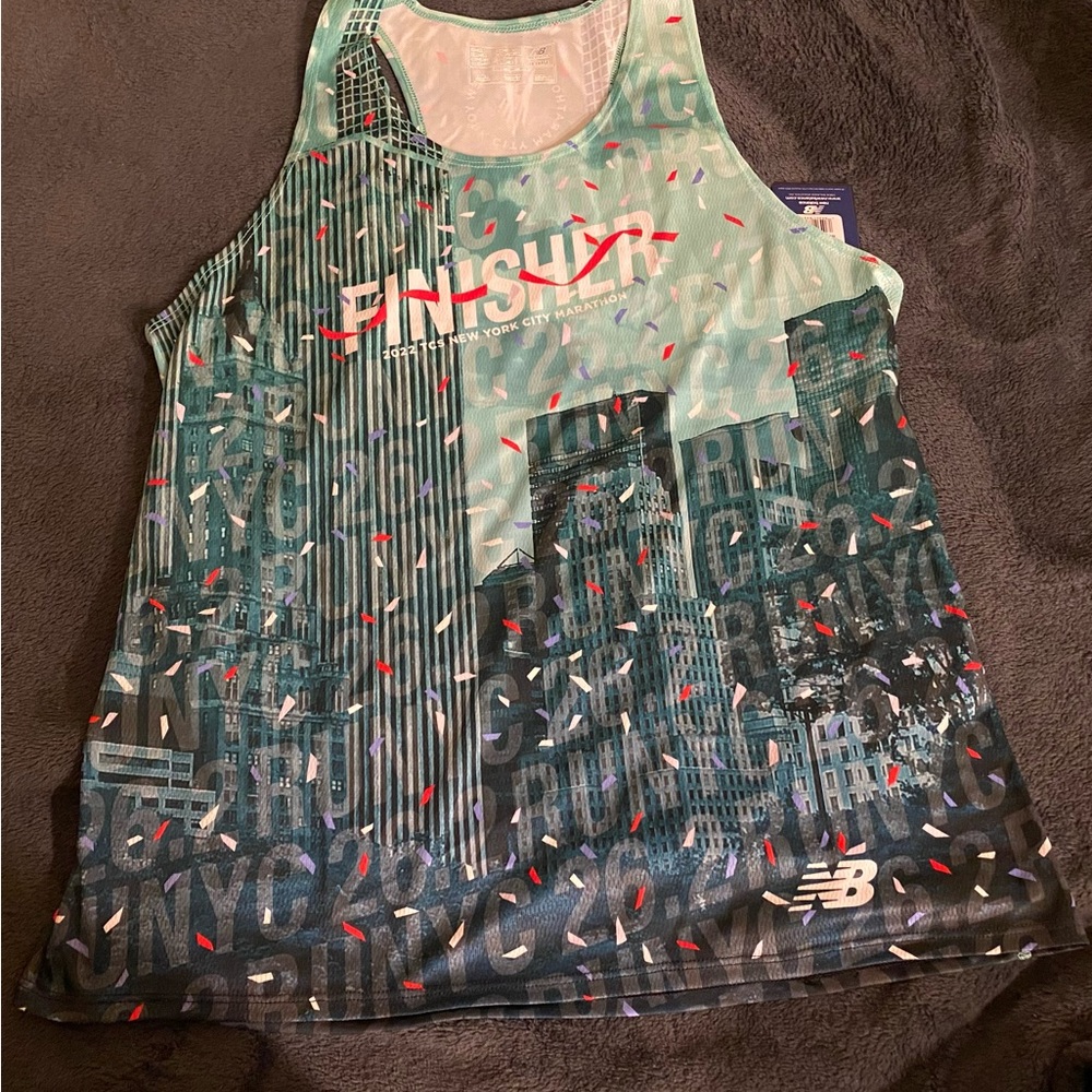 2022 NYC Marathon Finisher singlet